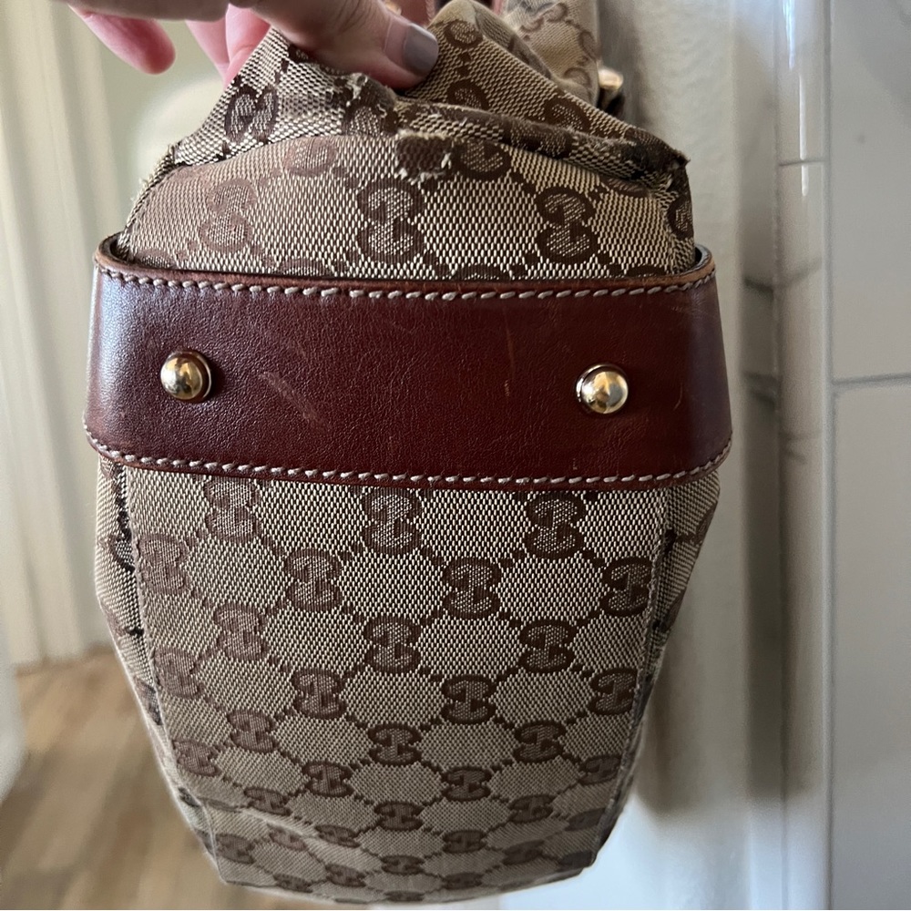 GUCCI Canvas Pelham bag - Large - Picture 12 of 16